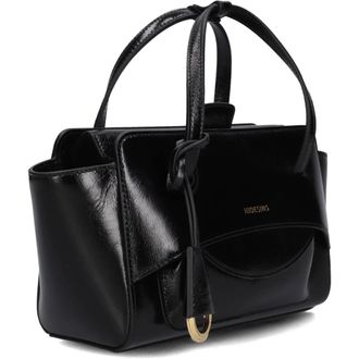 Hidesins Flap S - Dames - Shoppers - Zwart - ONE Size - Leer - Tassen