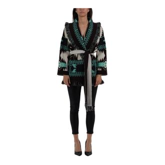 Alanui Dames, Truien, Zwart, Maat: L