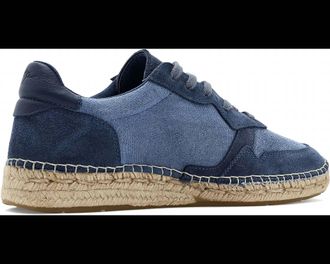 Free People Mens Serendipity Sneakers In Navy Canvas