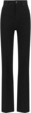 Balenciaga Vaqueros Slim de Tiro Alto - Jeans - Mujer - Negro - W28