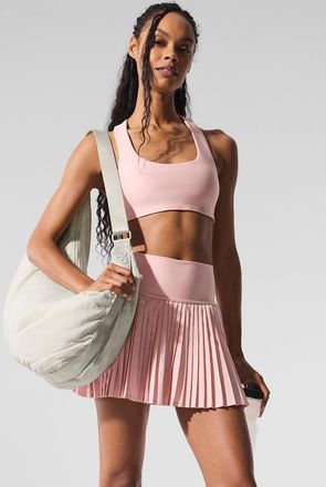 Alo | Airlift Advantage Racerback Bra in Pink Quartz, Size: 2XS