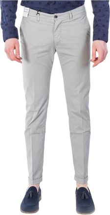 Re-hash P249 eel 2104 5497 broek - Heren - Chinos - Grijs - W30 - Broeken