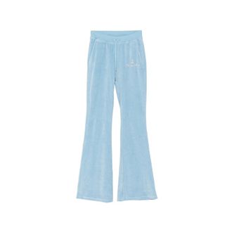 Sporty & Rich X Juicy Couture Rhinestone-embellished Track Pants