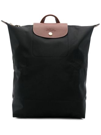 Longchamp M Le Pliage rugzak - Zwart