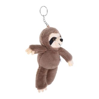 UPKOCH Sloth Plush Keychain Charm Soft Lightweight Bag Pendant for Backpack and Purse, Birthday and Christmas