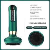 OEM Masajeador De Ventosas Anticelul&iacute;tico, 12 Niveles Ajustables, Port&aacute;til, Para Abdomen Y Muslos (verde) - Crezuo