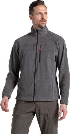 Craghoppers Heren Corey Plus II geïsoleerd fleecejack (Zwarte Pepermergel)