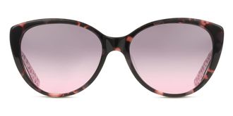 Kate Spade New York Visalia/G/S Asian Fit HT8/FF Womens Sunglasses Tortoiseshell Size 55