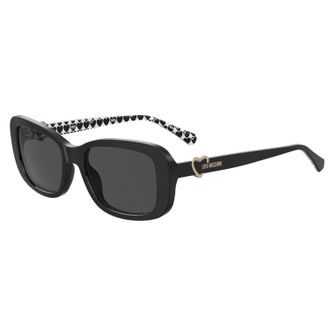 Love Moschino Womens Sunglasses 55/17/140 mm acetate - Black - One Size