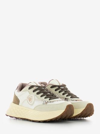 Blauer Sneakers Lynn01 cream / brown