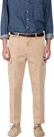 Mason's Chile M74 Cargo Pants - Heren - Straight fit broeken - Beige - 2XL - Katoen - Broeken