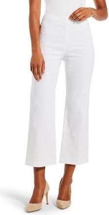 Nic+Zoe Wonderstretch Wide Leg Pull-On Pants in Paper White at Nordstrom Rack, Size 12