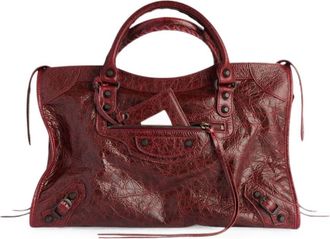 Balenciaga Le City middelgrote leren handtas