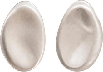 Cortana Luc&iacute;a Ovale Oorbellen - Dames - Oorbellen - Grijs - ONE Size - Accessoires