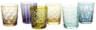 Pols Potten Design-Tumblerglas Set Cuttings (6 St&uuml;ck)