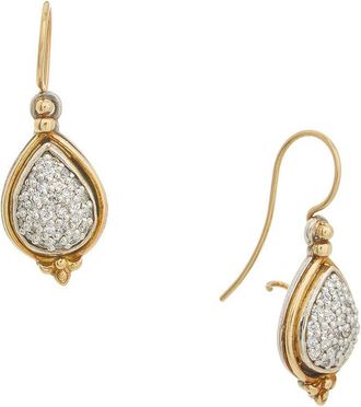 Konstantino Silver & 18K 0.58 ct. tw. Diamond Earrings