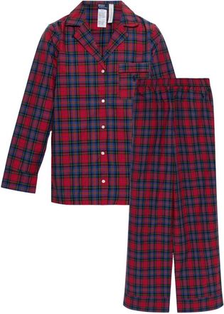 Polo Ralph Lauren Pyjamaset met twee delen en logo - Dames - Nachtkleding & Lounge - Rood - Maat: XS Katoen