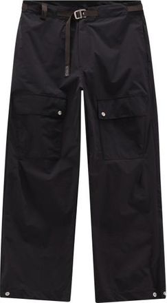 F.lli Campagnolo Long Pant with Belt Freizeithose f&uuml;r Herren | schwarz