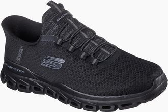 Skechers Mens Skechers Mens Glide Step Noxus Slip-Ins Trainers - Black - Size: 10.5
