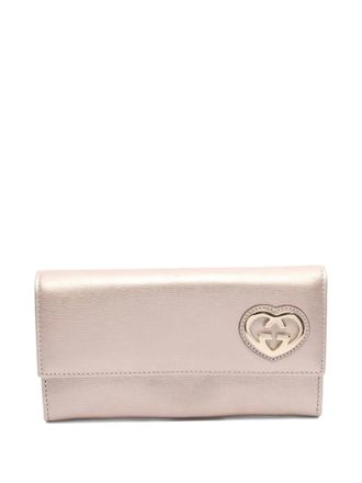 Gucci 2010s Lovely bifold leather wallet - Neutrals
