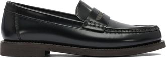 Brunello Cucinelli Leather Loafers With Jewel Detailing Loafers & Slippers Nero-Donna