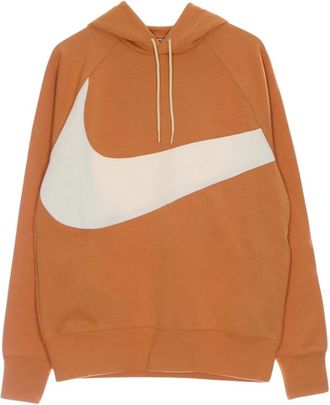 Nike Lichtgewicht Tech Fleece Hoodie - Heren - Sportshirts - Beige - XL - Katoen - Fitness