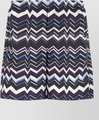 Missoni zigzag swim shorts