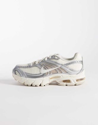 Nike Air Max Moto 2K - Sneakers bianco sporco e argento