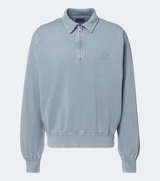Ralph Lauren Purple Label Polo de algod&oacute;n y cachemir