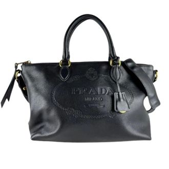 Prada Pre-owned Handbags, female, Black, Size: ONE SIZE Pre-owned Vintage Shoulder Bag