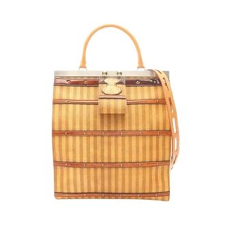 Louis Vuitton Pre-owned Handbags, female, Brown, Size: ONE SIZE Pre-owned Tote Bag