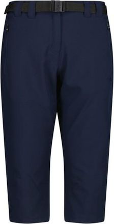 F.lli Campagnolo Stretch Capri Shorts f&uuml;r Damen | blau