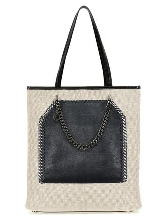 Stella McCartney Womens Trompe Loeil Print On Shopping Bag