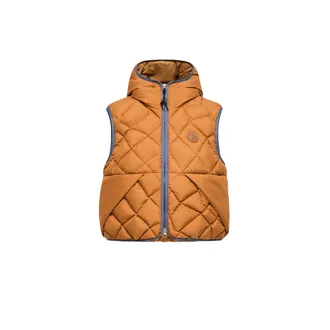 Moncler Moncler Armella Hooded Diamond-quilted Down Vest, Women, Yellow, Size: 0