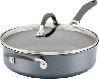 Circulon ScratchDefense Extreme Non-Stick Sauté Pan & Lid with Helper Handle - 4.7L