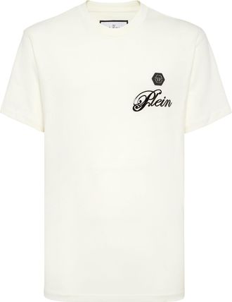 Philipp Plein T-Shirt Ronde Hals Ss Signature