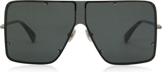 Max Mara MM0004 08A Womens Sunglasses Grey Size 99