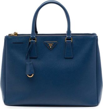 Prada Pre-owned Prada Large Saffiano Lux Galleria Double Zip Tote Ladies R27XFA4ZGYA14BCR