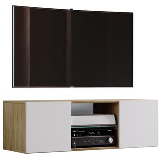 ebuy24 Wood Tv Wall Lowboard Fernseh Jusa 95 40x95x36 - Vcm