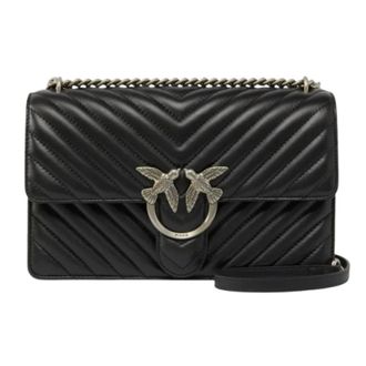 Pinko Pinko, Dames, Tassen, Zwart, Maat: ONE Size