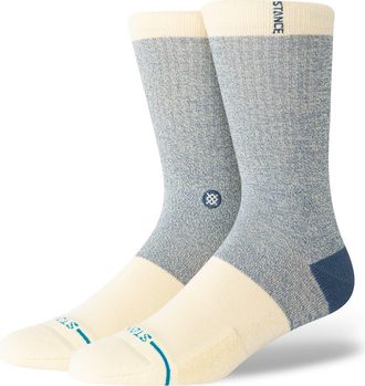 Stance Horizon Crew Socks in Indigo at Nordstrom, Size Large