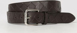 Bottega Veneta Cintura in pelle di vitello con lavorazione Intrecciato
