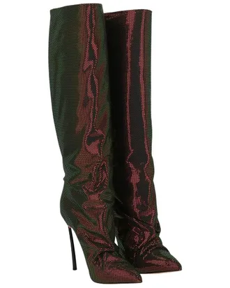 Casadei Aurora Boreale Knee-High Boot