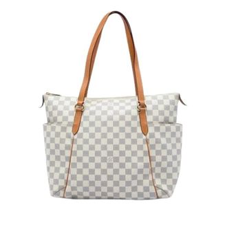 Louis Vuitton Pre-owned Totally MM Tote Bag - Dames - Pre-owned - Wit - Maat: ONE Size