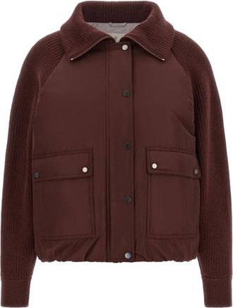 Brunello Cucinelli Mujer, Chaquetas, Rojo, Talla: S