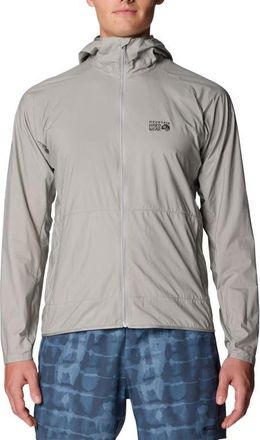 Mountain Hardwear Kor AirShell Hooded Jacket in Half Moon Grey at Nordstrom, Size Xx-Large
