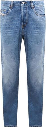 Diesel Heren D-Viker Jeans (Blauw)