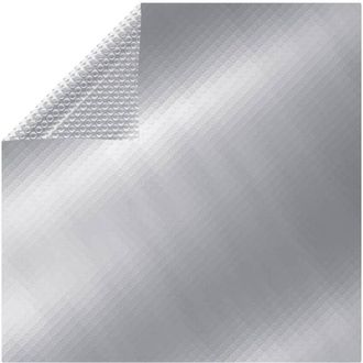vidaXL Cubierta De Piscina Pe Plateado 549x274 Cm Vidaxl