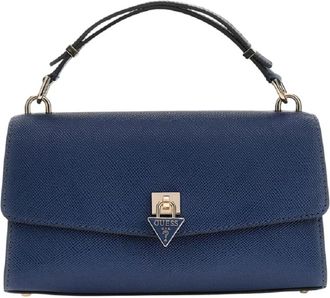 Guess Patsie Logo Crossbody Bag - Dames - Handtassen - Blauw - ONE Size - Tassen