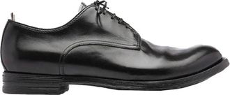 Officine Creative Klassieke Zakelijke Schoenen - Heren - Nette schoenen - Zwart - 44 EU - Leer - Schoenen